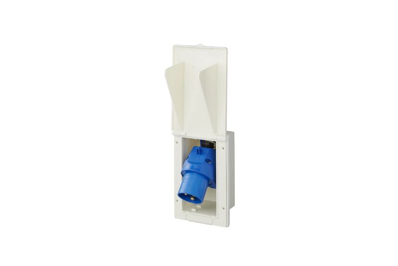 Gniazdo zasilania CEE ProPlus 373505 ścienne zewnętrzne adapter 160x100mm 1 szt.