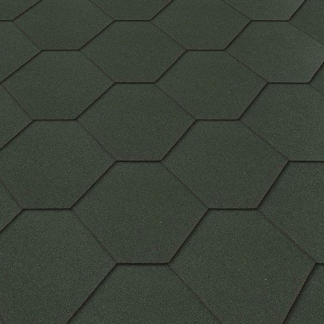 Gont heksagonalny Matizol 3 m2 zielony