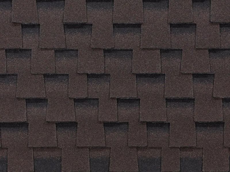 Gont LAMINOWANY BITUMICZNY PRESTIŻ BRĄZ paczka 2,57m2