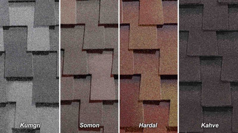Gont LAMINOWANY BITUMICZNY PRESTIŻ CZERWONY paczka 2,57m2