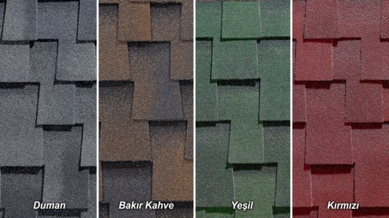 Gont LAMINOWANY BITUMICZNY PRESTIŻ CZERWONY paczka 2,57m2