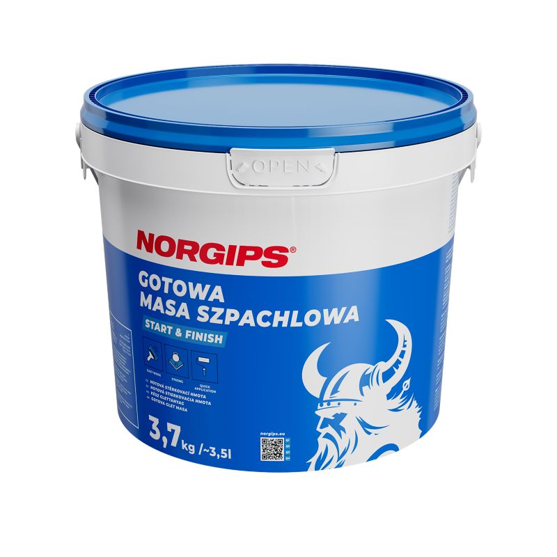Gotowa masa szpachlowa Norgips Start & Finish 3,7 kg