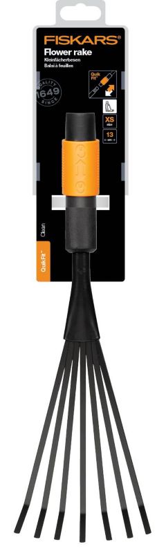 Grabie do liści Fiskars QuikFit metalowe