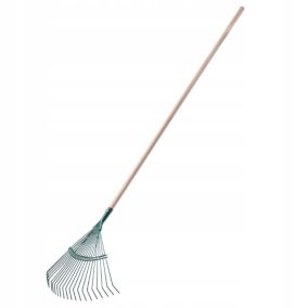 Grabie KADAX Do Liści Trawy Z Drutu Z Trzonkiem 45 cm