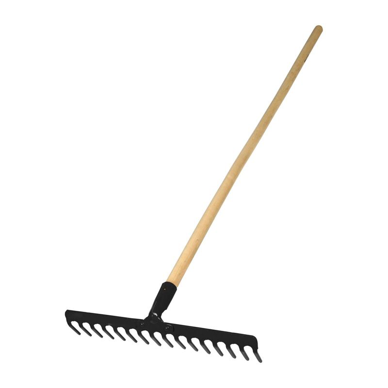 Grabie PROFIX ogrodowe, 12-zębne, nitowane, z trzonkiem 110 cm, 1 szt.