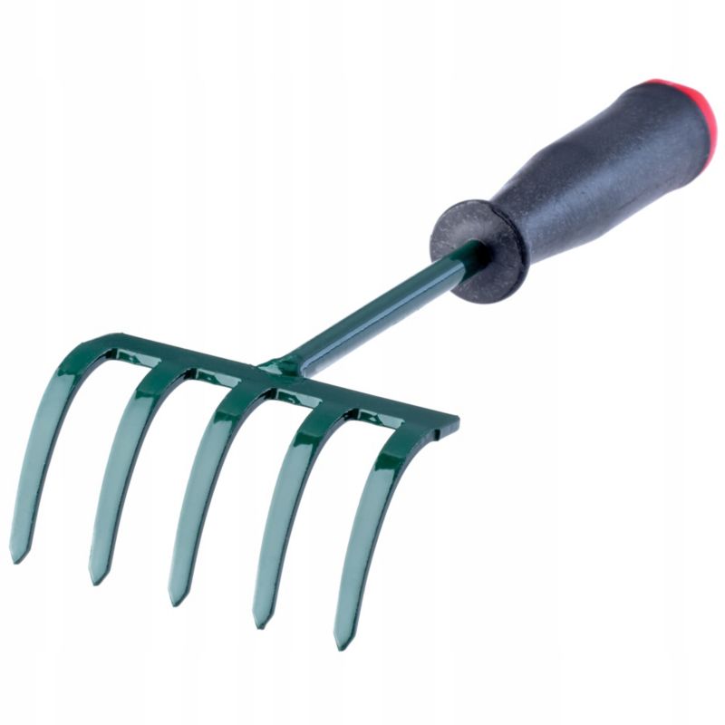 Grabki KADAX Grabie Ogrodowe małe Z Trzonem 25cm 5-Zębne 1szt.