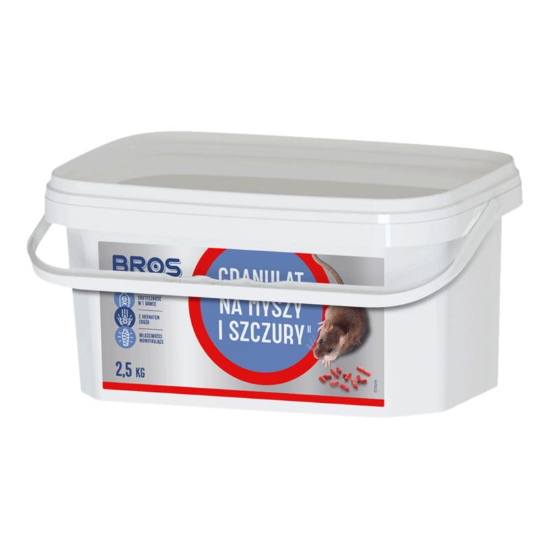 Granulat Bros Na Myszy I Szczury 2,5 kg 1szt.