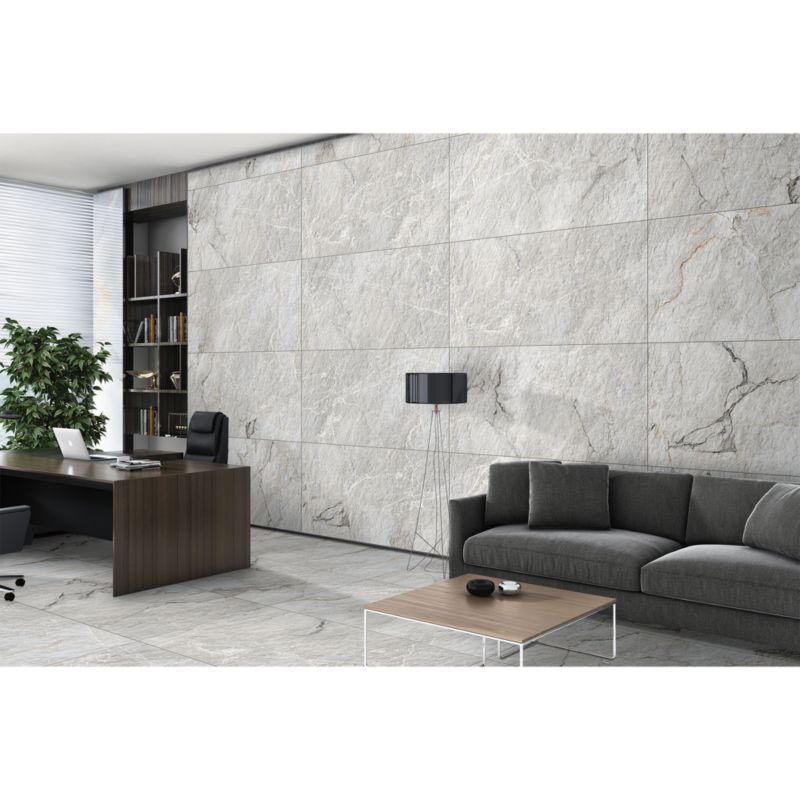 Gres Akron pearl 60 x 120 cm stone carving 1,44 m2