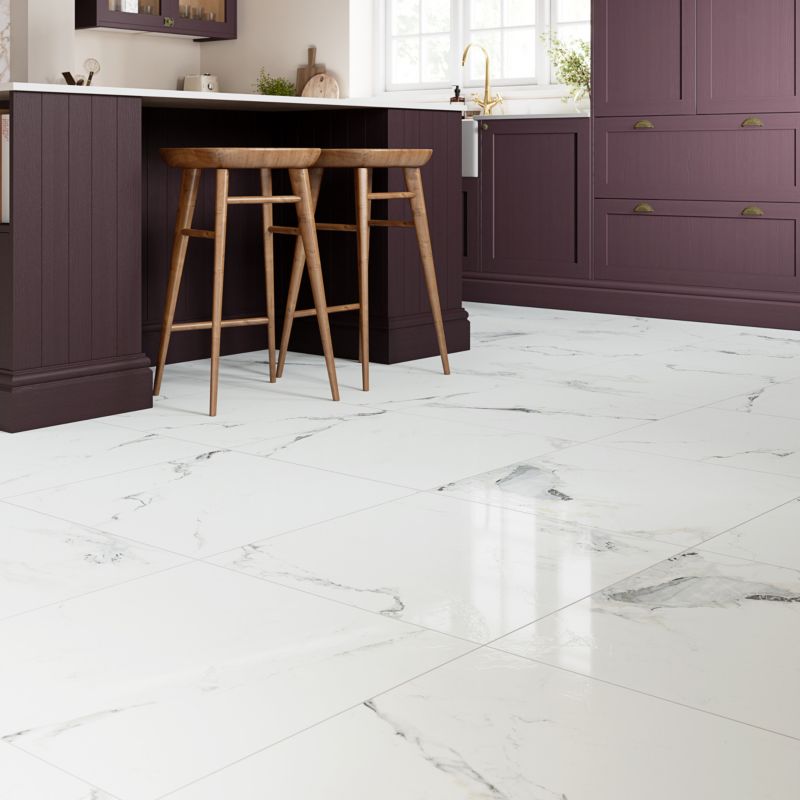 Gres Alvaro 60 x 60 cm white gold 1,08 m2