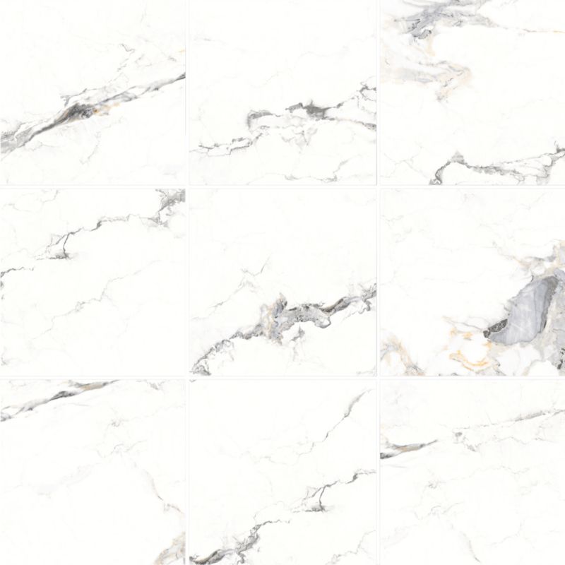 Gres Alvaro 60 x 60 cm white gold 1,08 m2