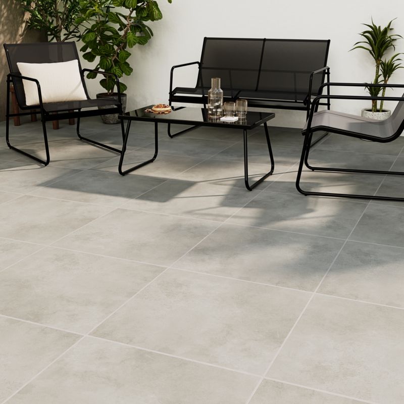 Gres Borgia GoodHome 60 x 60 cm soft grey 0,72 m2
