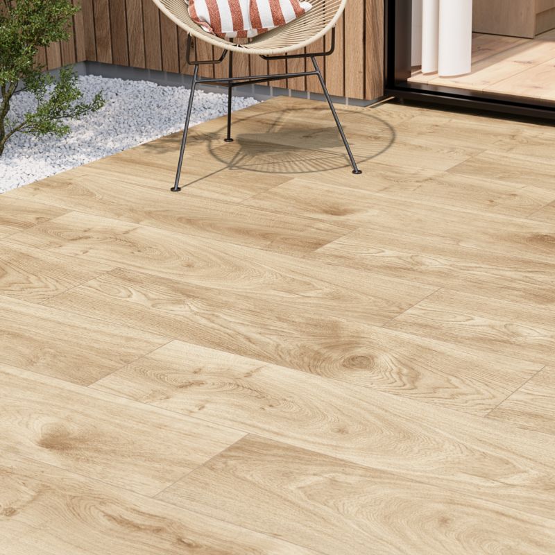 Gres Brela 30 x 120 x 2 cm light brown 0,72 m2