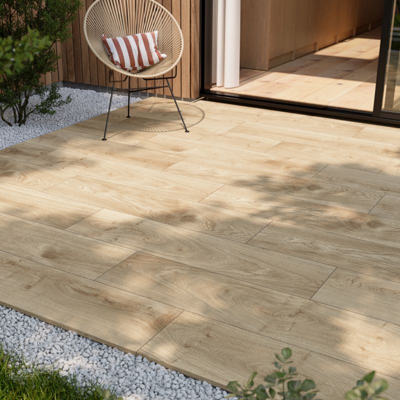 Gres Brela 30 x 120 x 2 cm light brown 0,72 m2