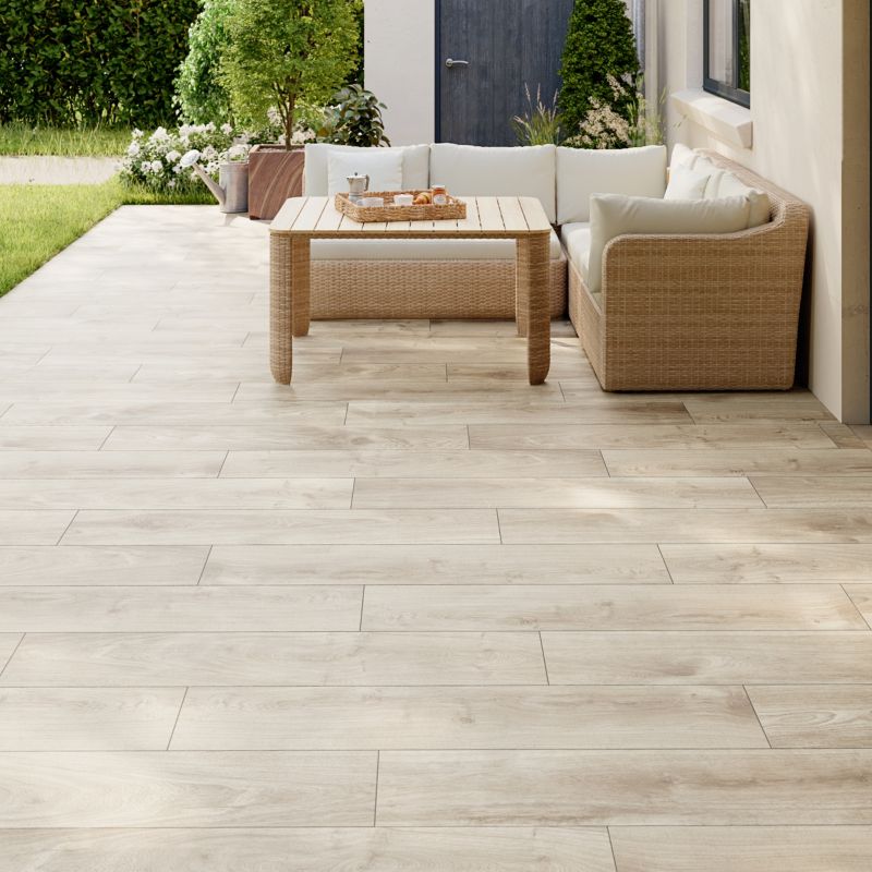 Gres Brela 30 x 120 x 2 cm light brown 0,72 m2