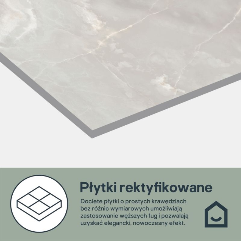 Gres Byblos 60 x 120 cm onyx light grey 1,44 m2
