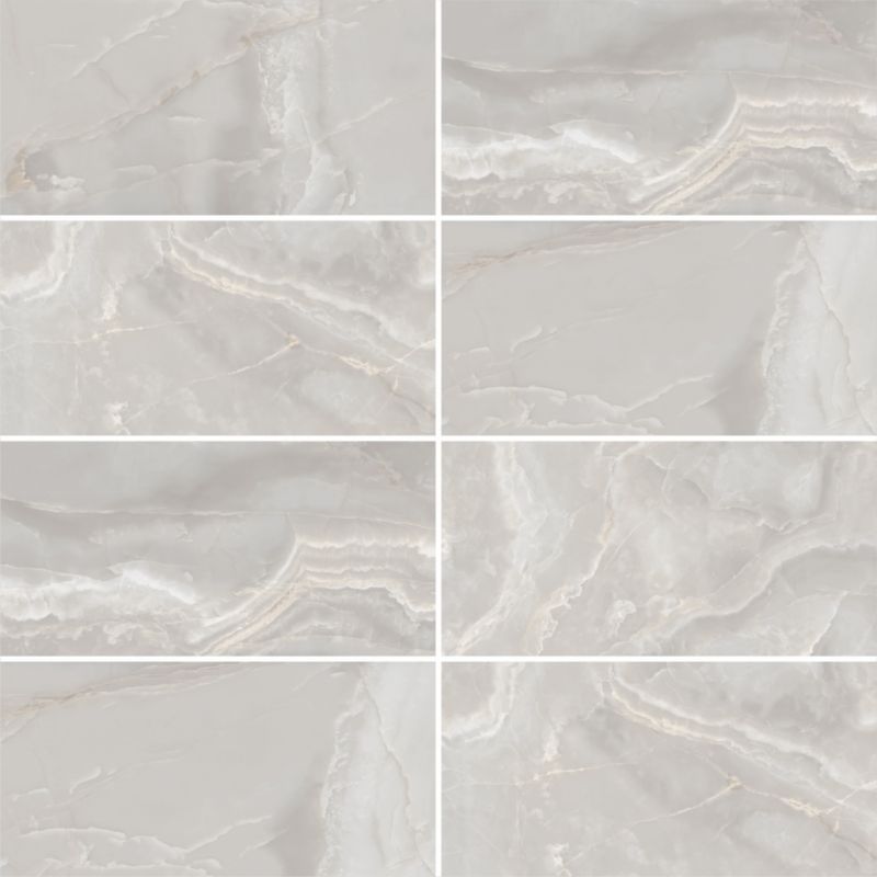 Gres Byblos 60 x 120 cm onyx light grey 1,44 m2
