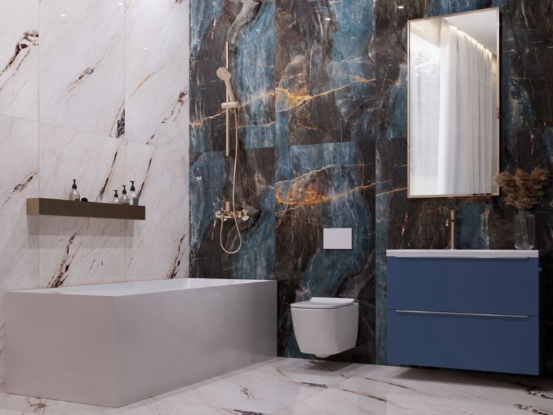 Gres Cavada Ceramstic 80 x 160 cm kremowy 2,56 m2