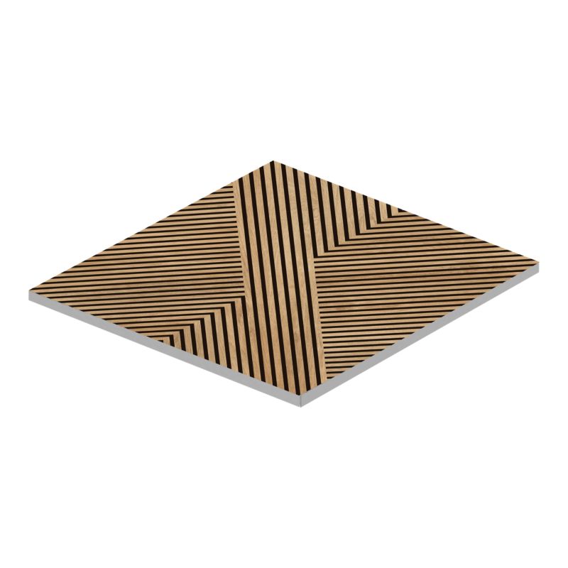 Gres Cedi 60 x 60 cm wood pattern black 1,44 m2
