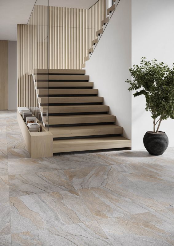 Gres Dune 60 x 60 cm grey mat i struktura 1,44 m2