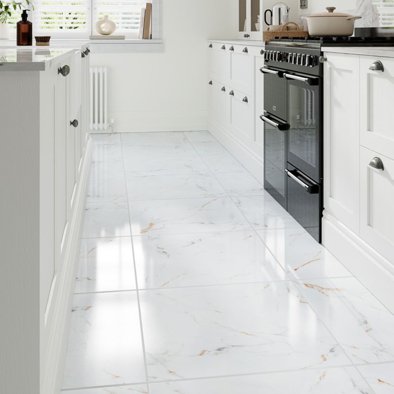 Gres Elegance 60 x 60 cm marble white 1,08 m2