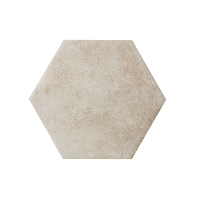 Gres Fornace Colours 25 x 22 cm greige hexagon 1,04 m2