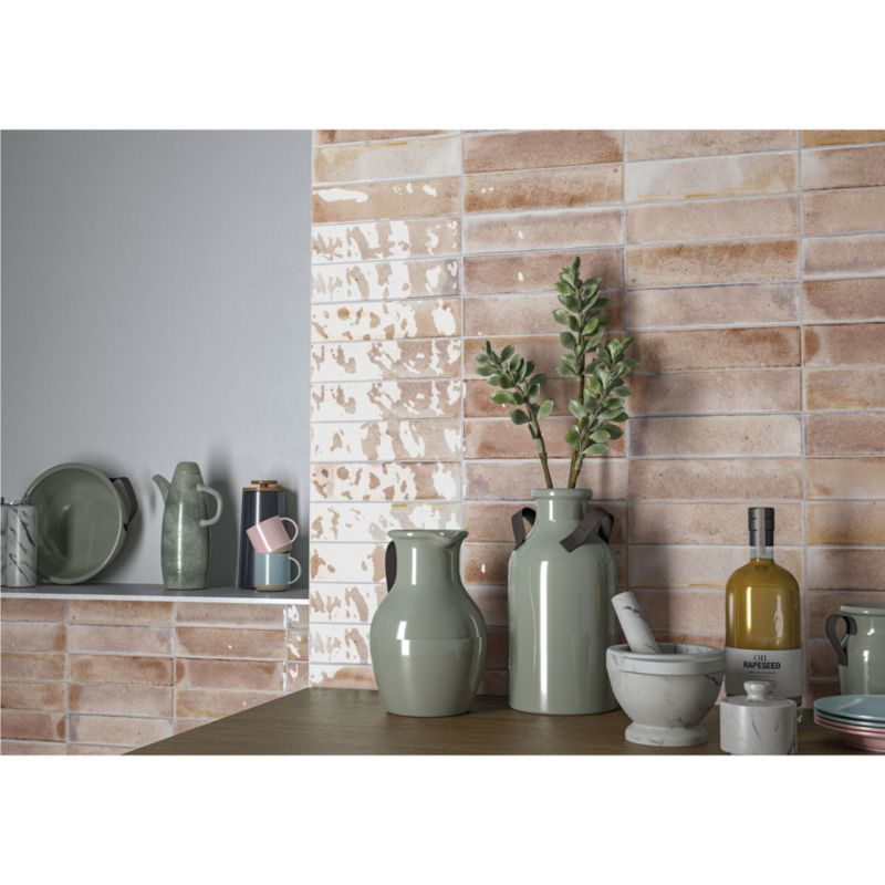 Gres Jazba Euroceramika 6 x 24,6 cm rose 0,5 m2
