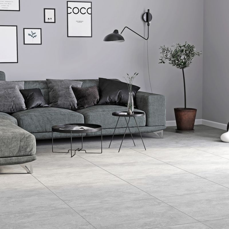 Gres Kancoun GoodHome 59,8 x 59,8 cm light grey 1,07 m2