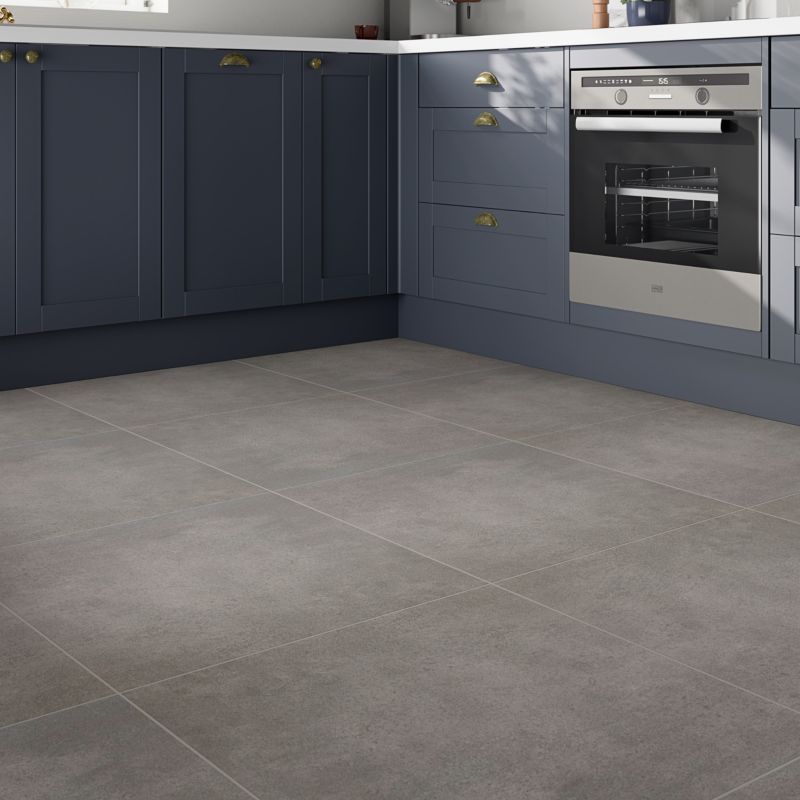 Gres Litchou GoodHome 59,7 x 59,7 cm anthracite 1,78 m2