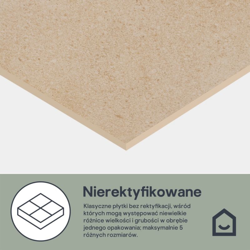 Gres Marjo GoodHome 30 x 30 cm beige 1,62 m2