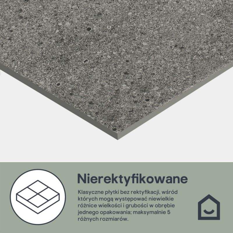 Gres Marjo GoodHome 30 x 30 cm grey 1,62 m2