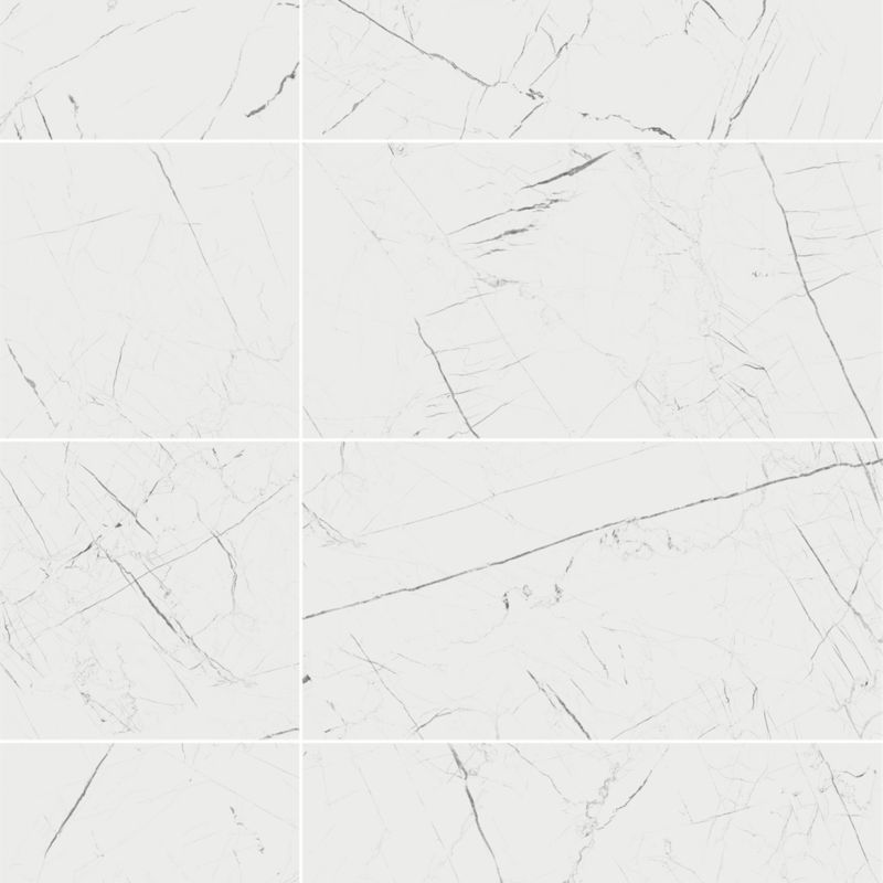 Gres morozoodporny Atlet GoodHome 60 x 120 cm biały 1,43 m2