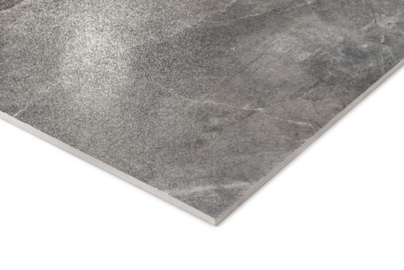 Gres mrozoodporny Athenas 59,6 x 59,6 cm nero lappato 1,44 m2