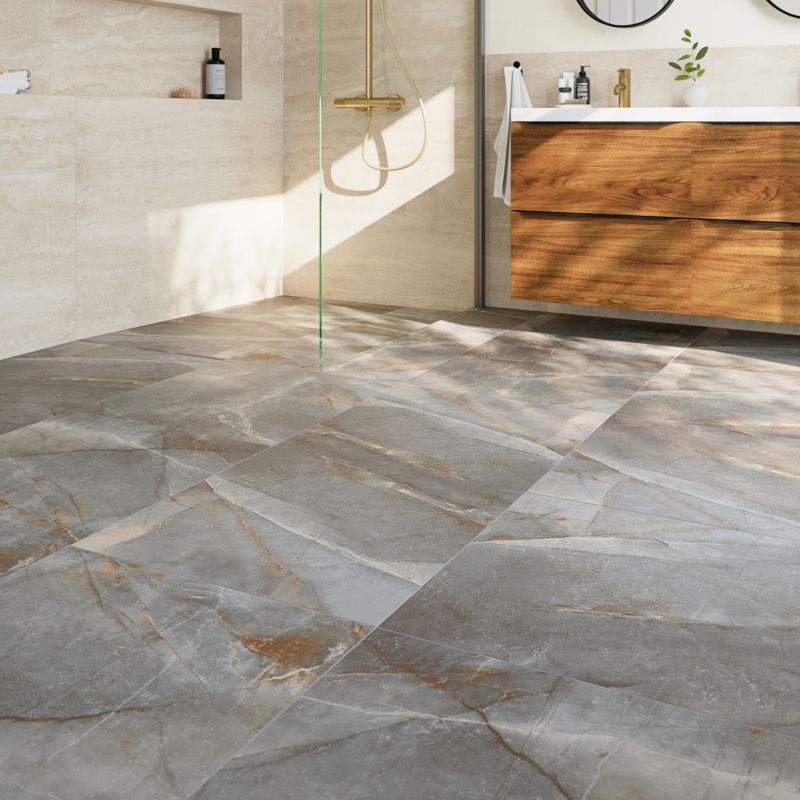 Gres mrozoodporny Cacus 60 x 60 cm grey 1,08 m2