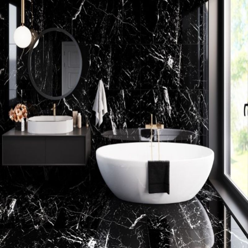 Gres mrozoodporny Erato Luxo Vinderen 60 x 120 cm black 1,44 m2