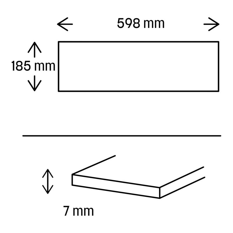 Gres mrozoodporny Ilia GoodHome 18,5 x 59,8 cm beżowy 1 m2