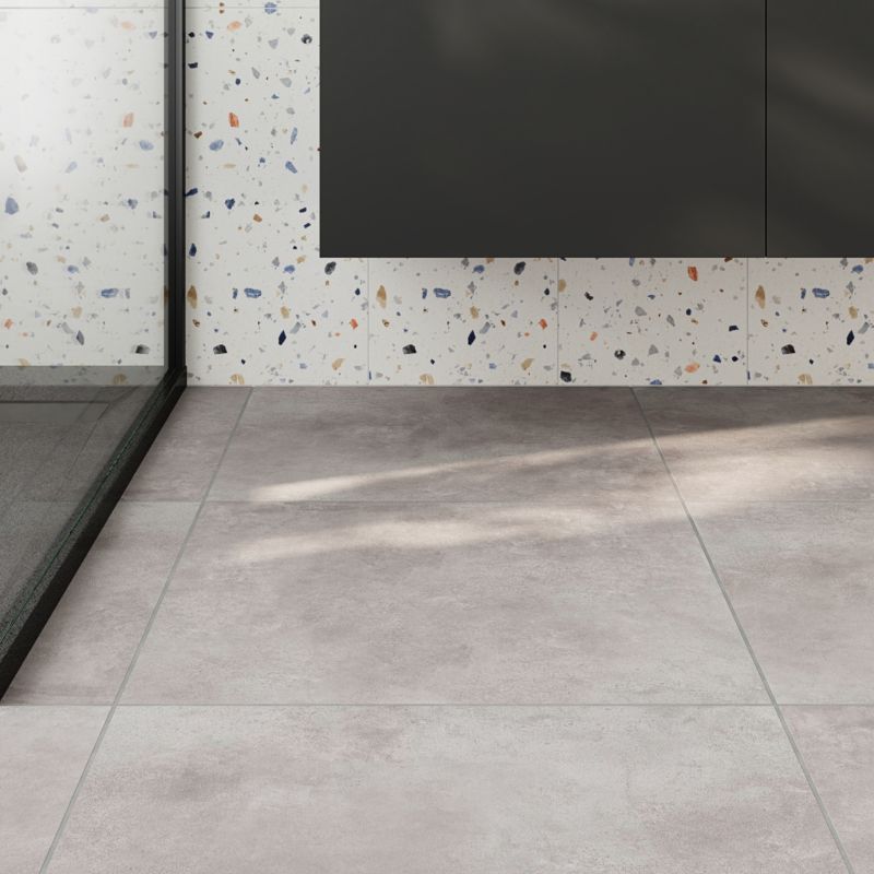 Gres mrozoodporny Litchou GoodHome 59,7 x 59,7 cm szary 1,78 m2