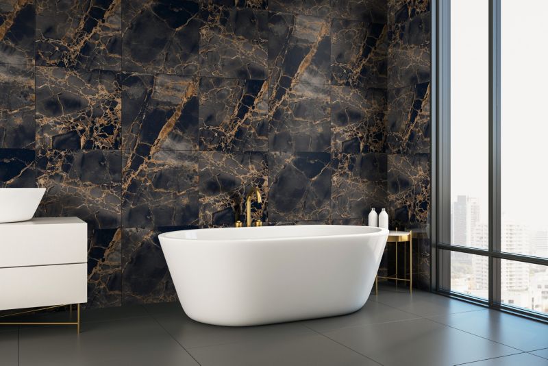 Gres mrozoodporny London Egen 60 x 60 cm gold black carving 1,44 m2
