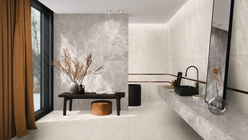 Gres mrozoodporny Root Arte 59,8 x 119,8 cm ivory mat 1,43 m2