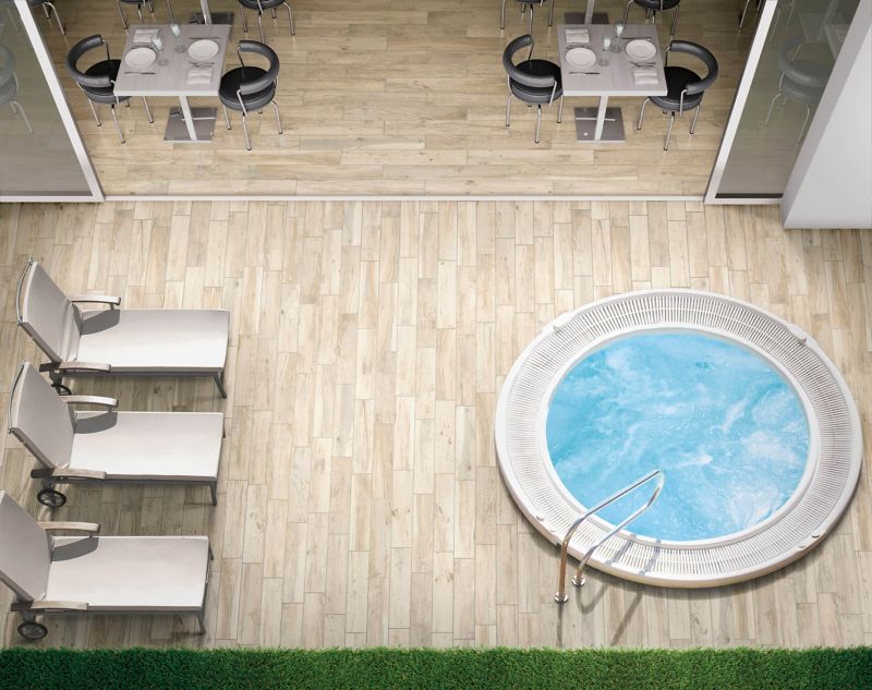 Gres mrozoodporny Soft 15 x 100 cm cream 1,23 m2