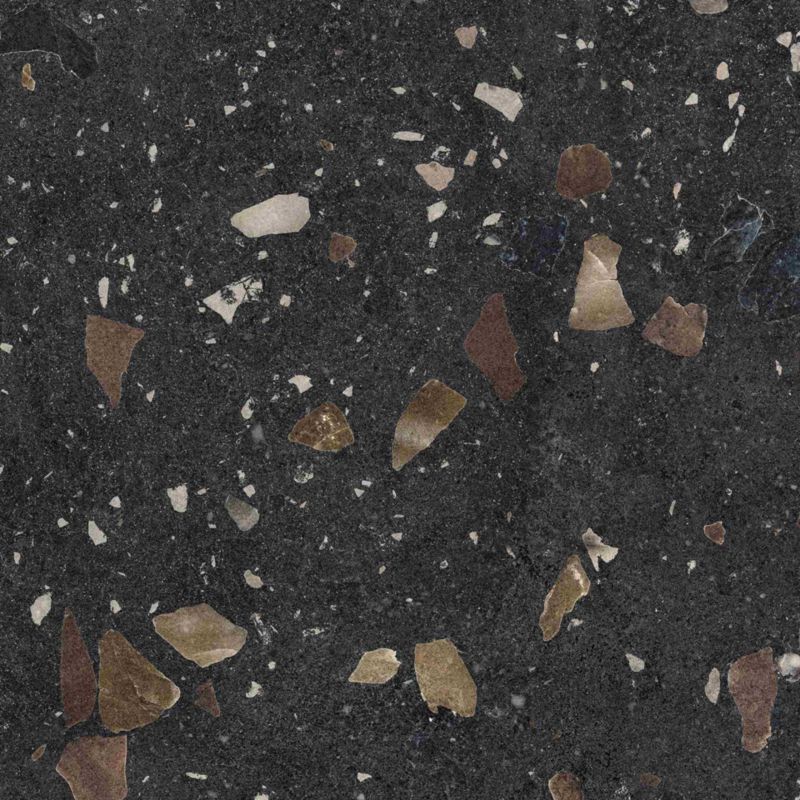 Gres mrozoodporny szkliwiony Artesano 59,7 x 59,7 x 2 cm black 0,71 m2