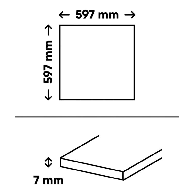 Gres mrozoodporny szkliwiony Atlet GoodHome 60 x 60 cm black 1,78 m2