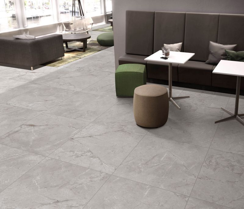 Gres mrozoodporny szkliwiony Egen Darwin 60 x 60 cm bianco 1,44 m2