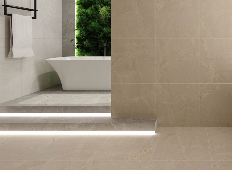 Gres mrozoodporny szkliwiony Foxton Egen 60 x 60 cm crema 1,44 m2