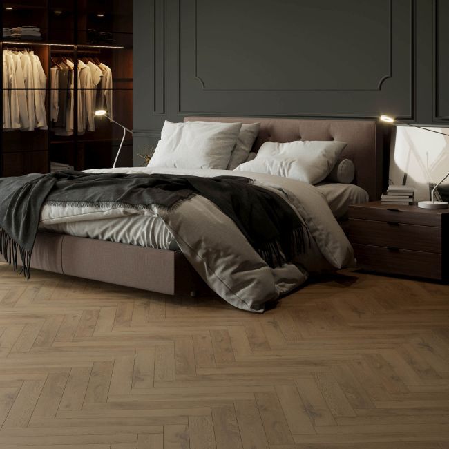 Gres mrozoodporny szkliwiony Goro GoodHome 30 x 60 cm brązowy 1,62 m2