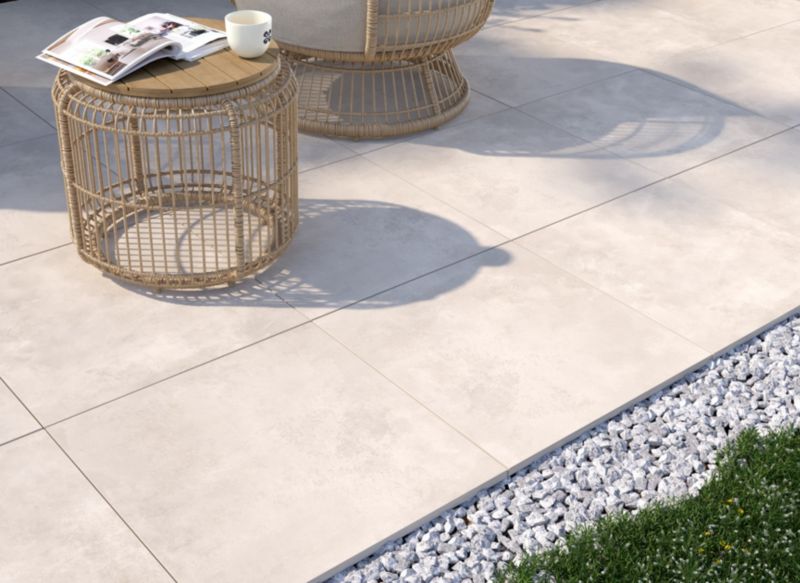 Gres mrozoodporny szkliwiony Hektor 60 x 60 cm taupe 0,7 m2