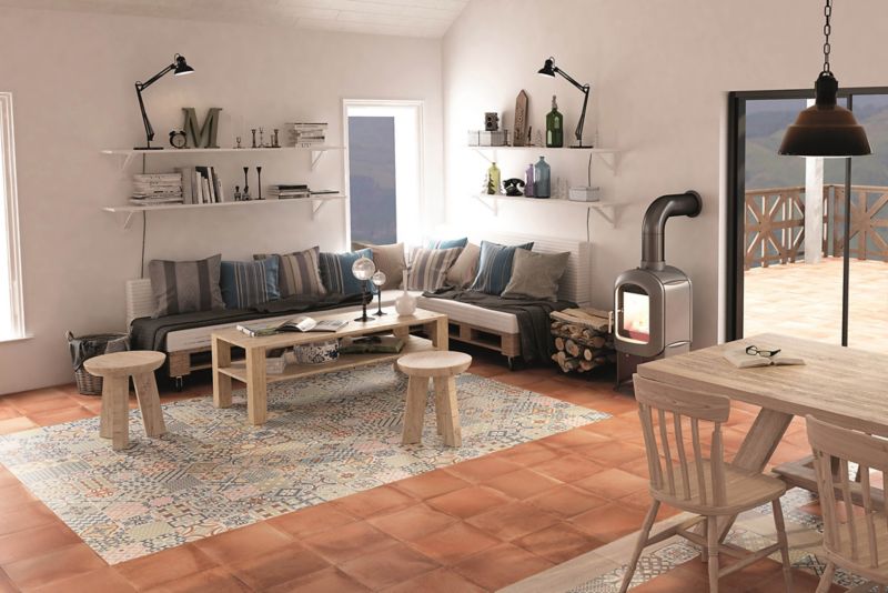 Gres mrozoodporny szkliwiony Heritage 33,15 x 33,15 cm mix 1,32 m2