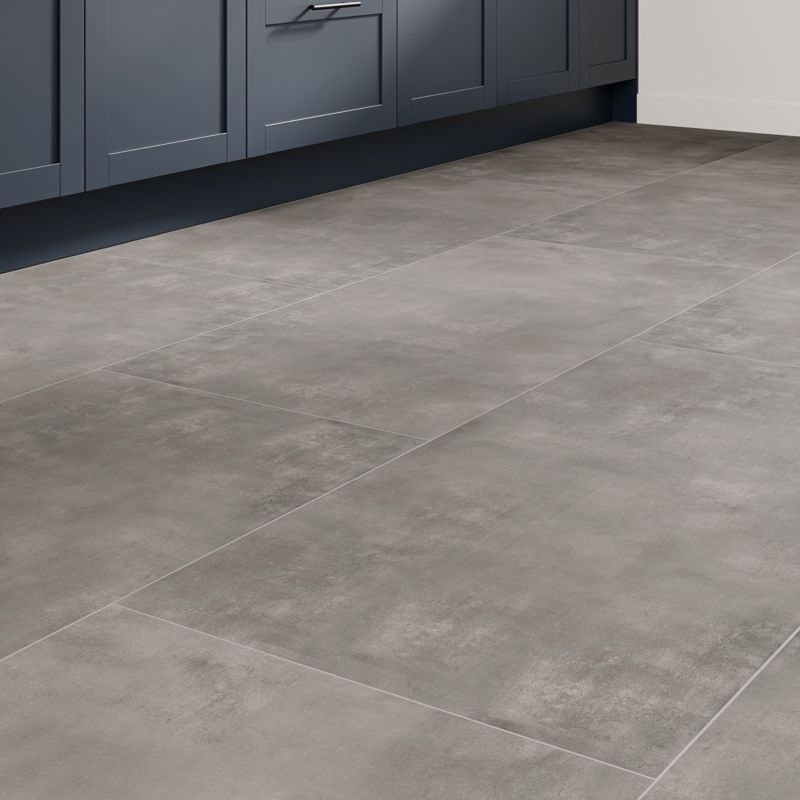 Gres mrozoodporny szkliwiony Litchou GoodHome 59,7 x 119,7 cm anthracite 1,43 m2