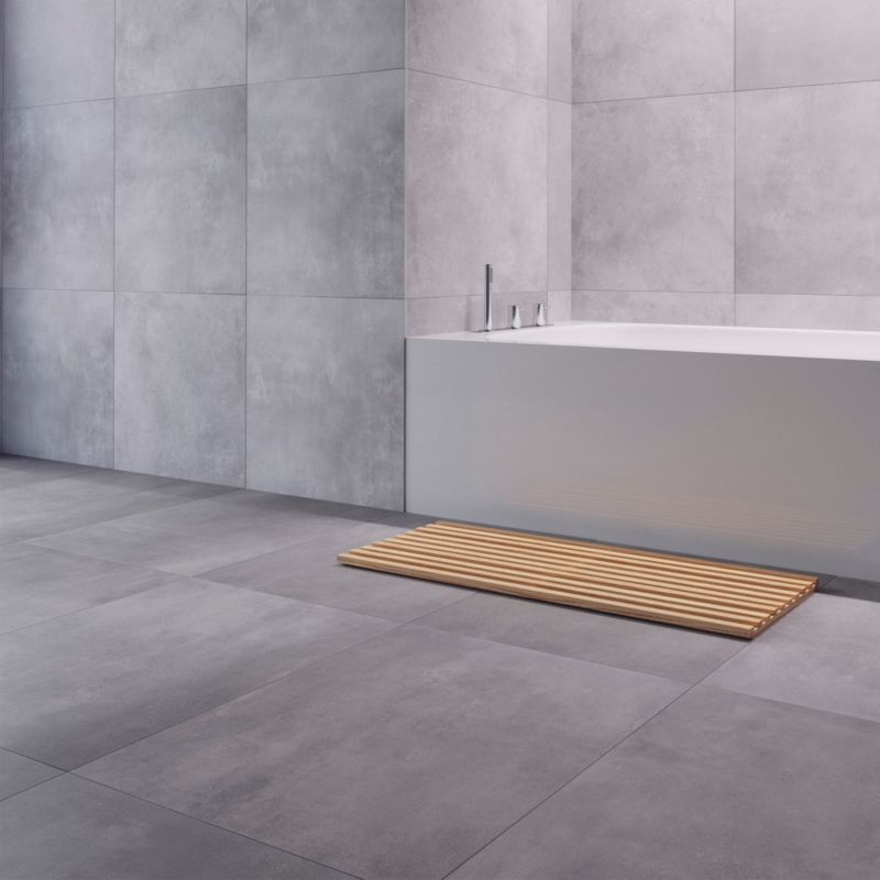 Gres mrozoodporny szkliwiony Litchou GoodHome 59,7 x 59,7 cm anthracite 1,43 m2