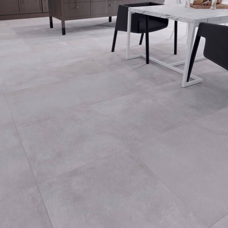 Gres mrozoodporny szkliwiony Litchou GoodHome 59,7 x 59,7 cm grey 1,43 m2