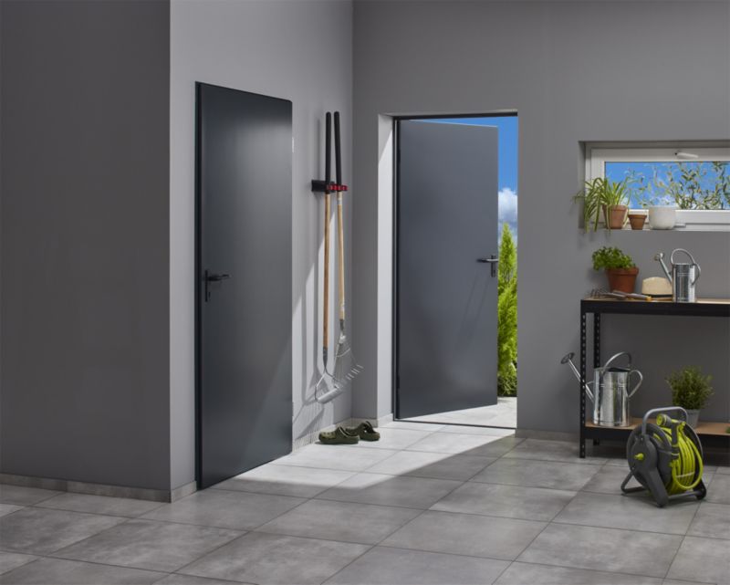 Gres mrozoodporny szkliwiony Litchou GoodHome 59,7 x 59,7 cm grey 1,43 m2